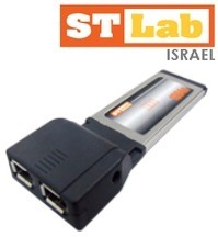 Express card 1394 Firewire 2 port adapter ��� C-410